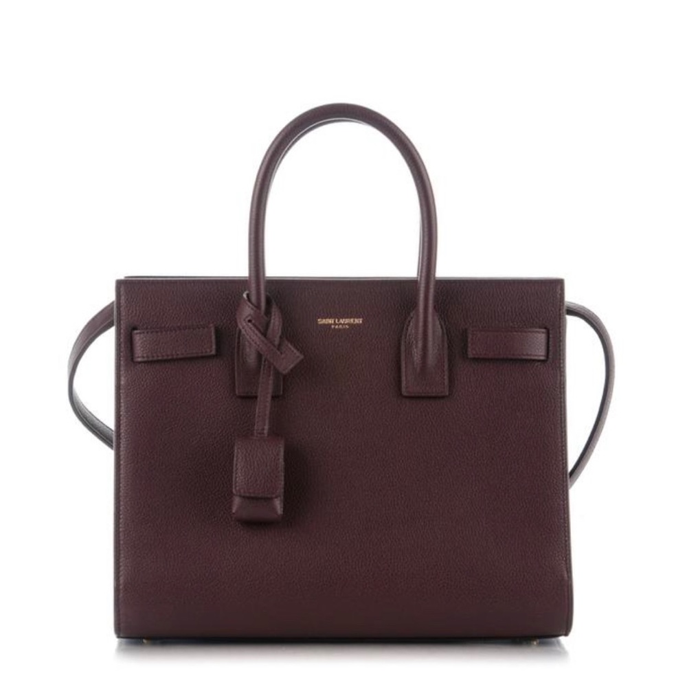 Authentic YSL Classic Sac De Jour Grained Leather Bag